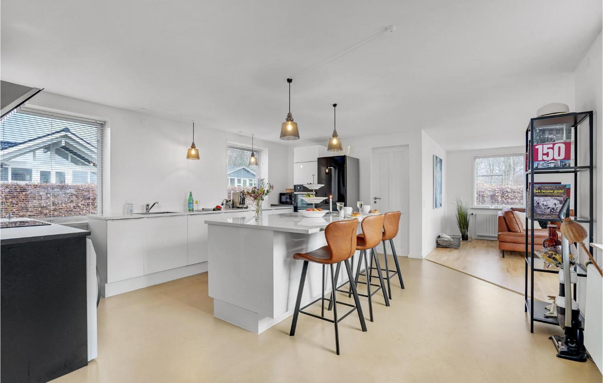 Gorgeous Home In Sunds With Kitchen Exterior photo
